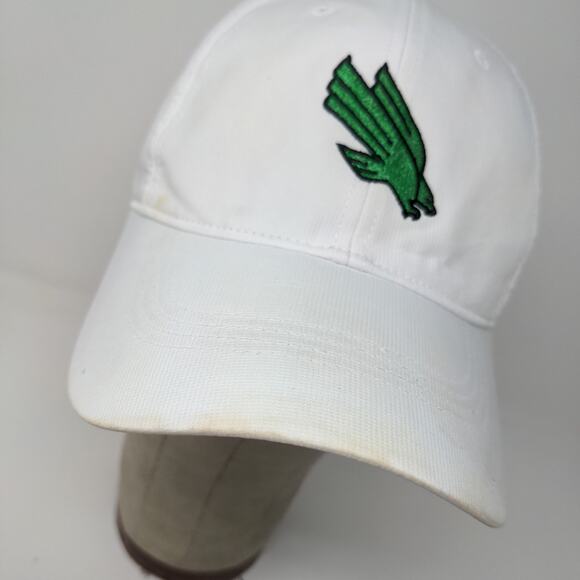 Nike Legacy91 Dri Fit Strapback Hat North Texas Mean Green Embroidered Logo OSFM - Picture 5 of 13